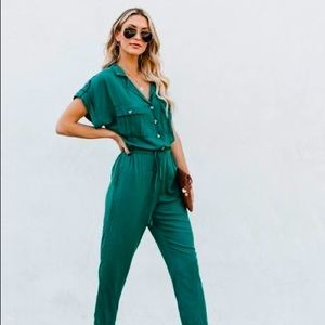 VICI Drawstring Jumpsuit - Never worn!